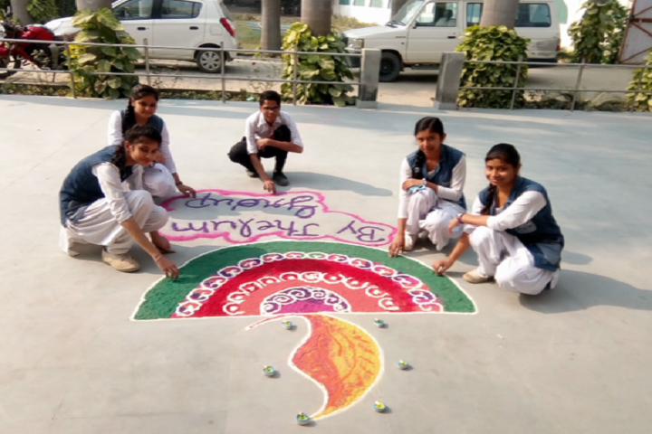 Chandrawati Public School-Rangoli