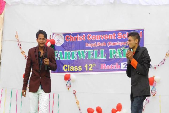 Christ Convent School Rath-Farewell