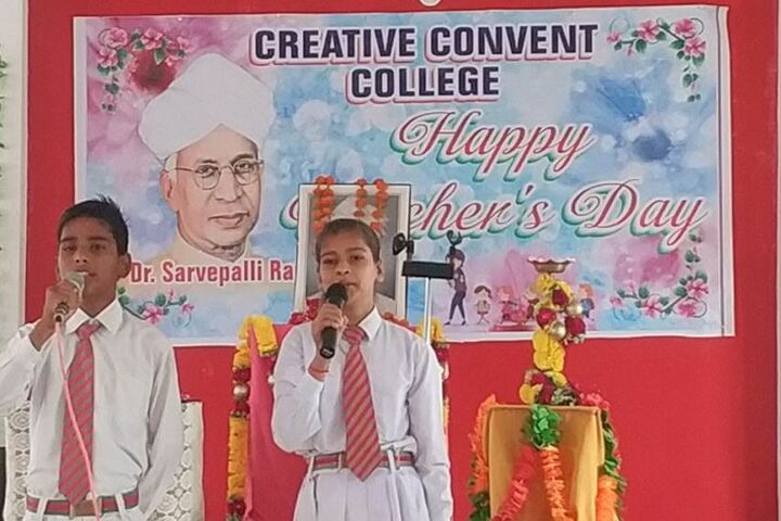 Creative Convent College-Teachers Day