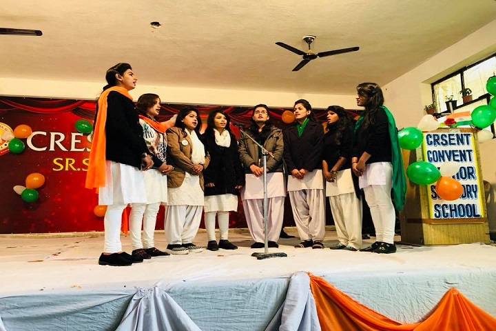 Crescent Convent Senior Secondary School-Singing