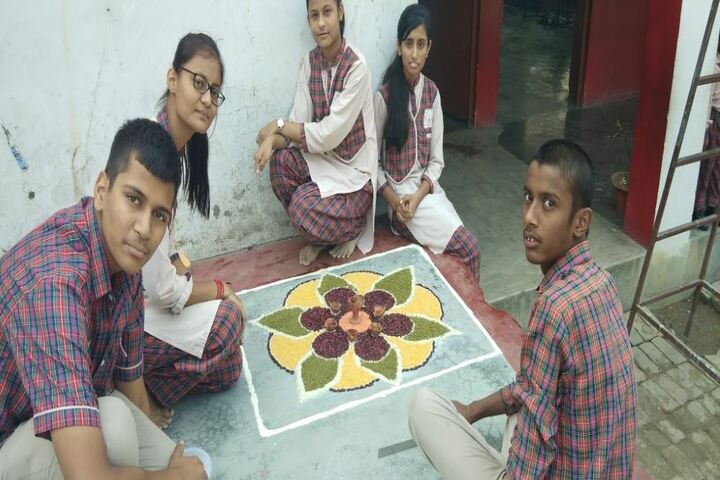 D A V Public School-Rangoli