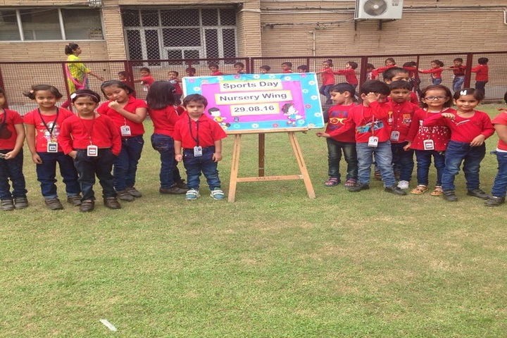 D A V Public School-KG Sports day