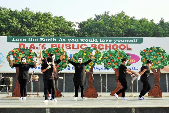 D A V Public School-World Earth day