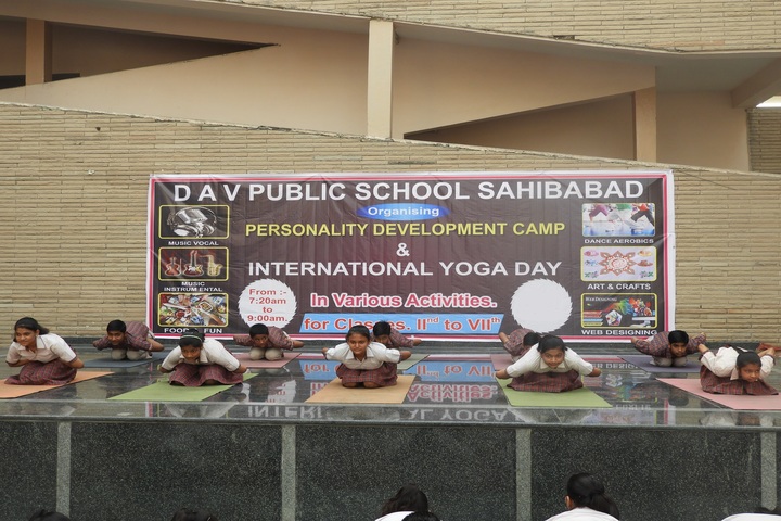 D A V Public School-Yoga