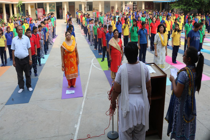 D R S S Modern Public School-Yoga
