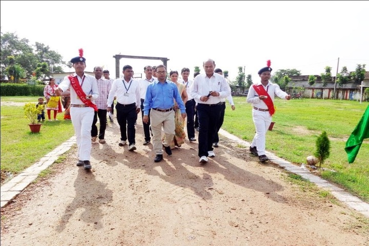 SCS DAV Public School-Welcome of chief guest