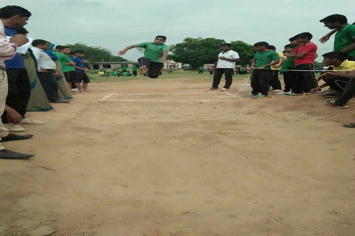 Delhi Public School-Long Jumping Competition