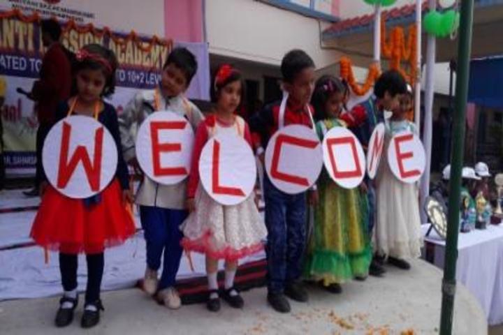Shanti Mission Academy-KG Students