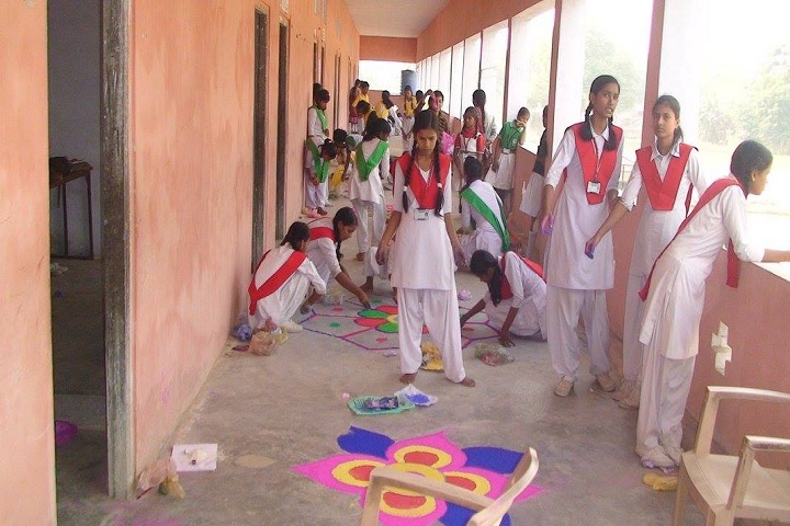 Dinapur Public School-Events rangoli