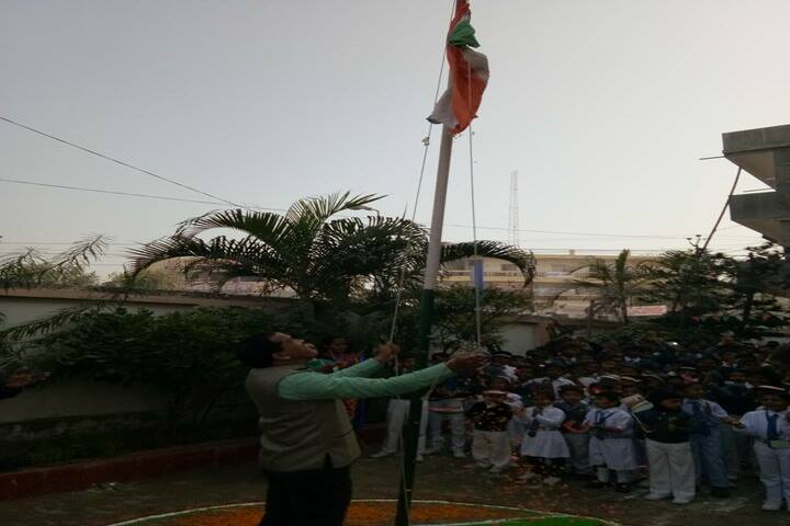 Shanti Niketan Sr Secondary School-Flag Hosting
