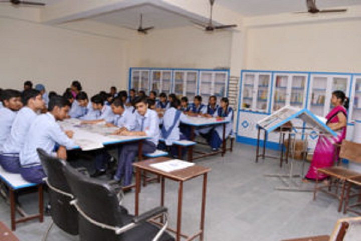 Dr G L Kanojia Public School-Library with reading room