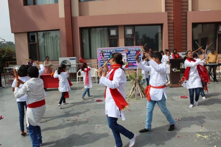G D Goenka Public School-Holi Celebration