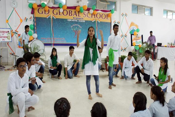 G D Global School-Independence Day Celebrations