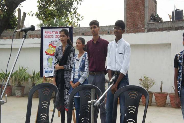 G D Global School-Worls Population Day Speech