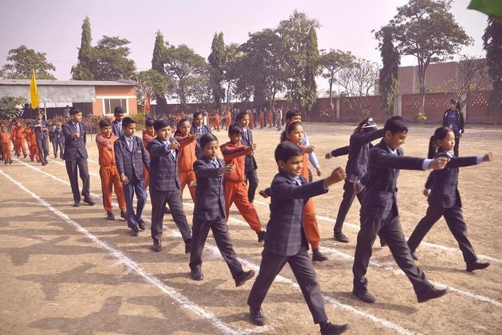 Gandhi International Public School-March Past