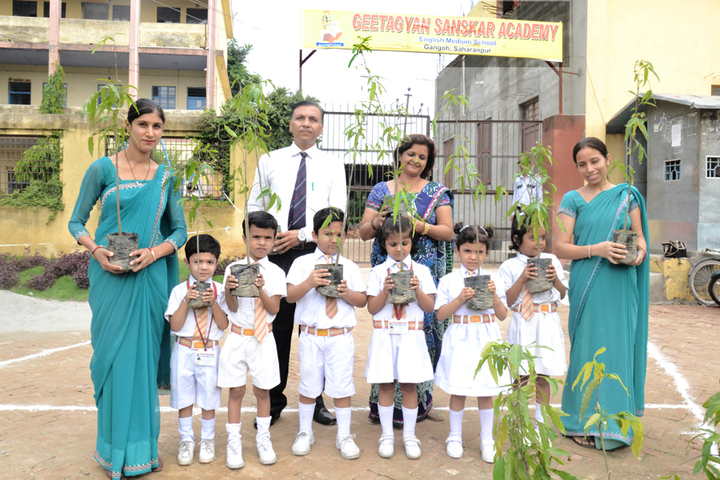Geetagyan Sanskar Academy-Tree Plantation