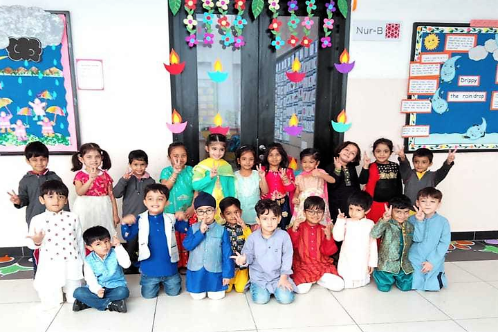 Genesis Global School-Diwali At GGS