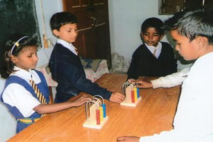 Gramya Bharati Purv Madhyamik Shikshalaya-Maths Lab