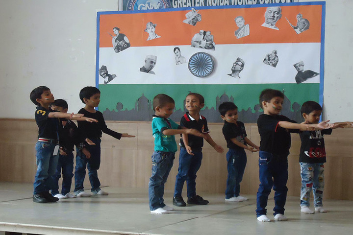 Greater Noida World School-Independence day