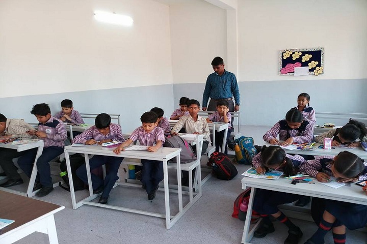 Gurukulam Public School-Classroom with teacher