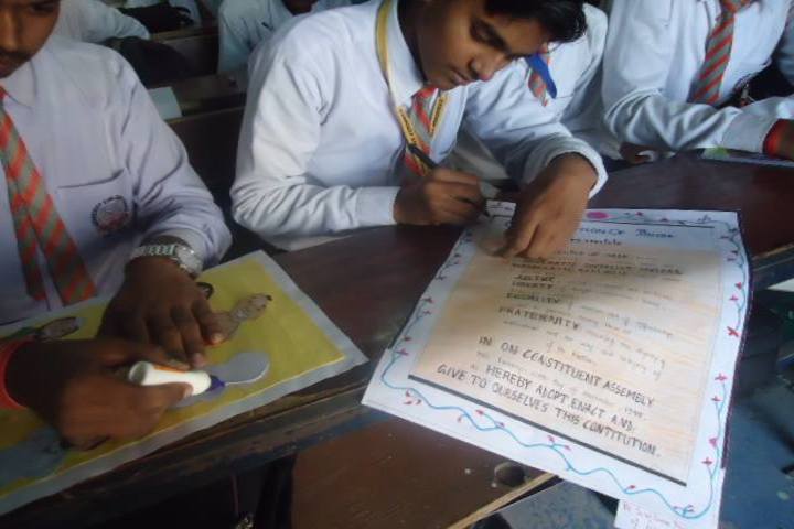 Gyandeep English School-Card Making Activity