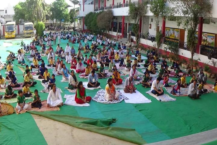 Gyandeep English School-Yoga Day