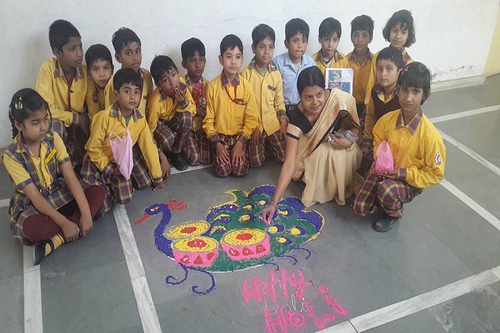Hi Ness Public School-Events holi
