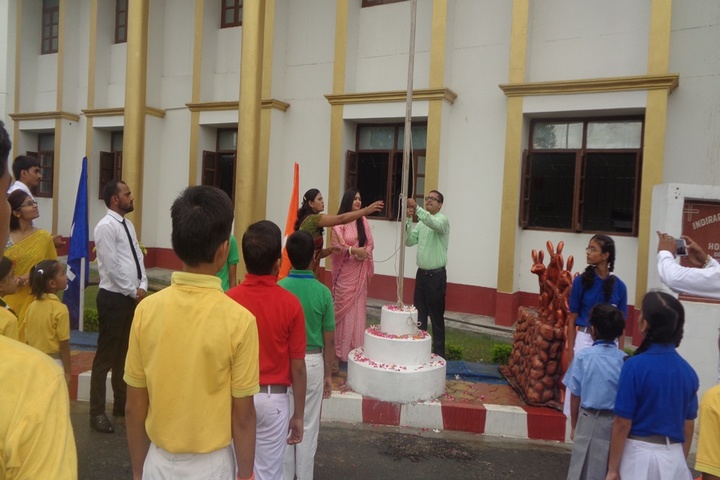 Indirapuram Public School-Flag-Hosting