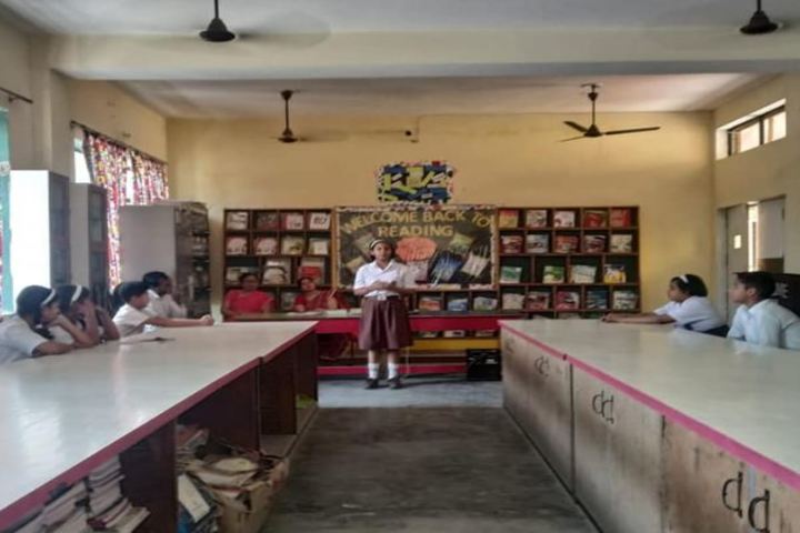 J P International School-Group discussion