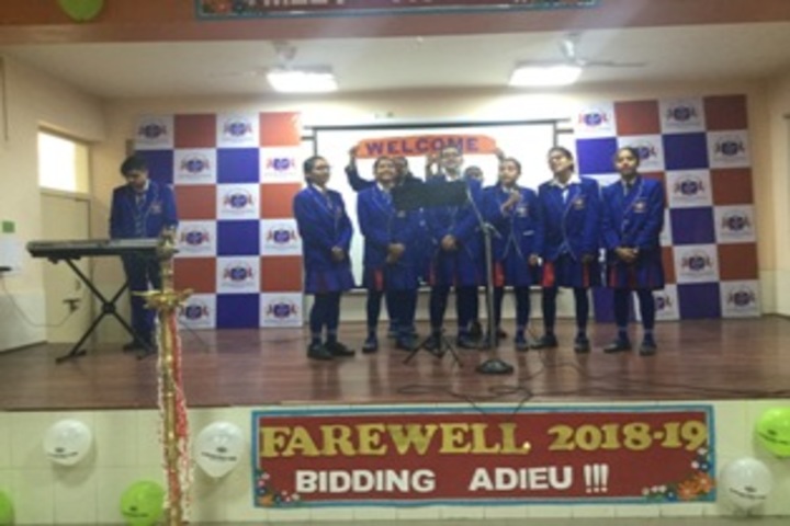J P International School-Farewell party