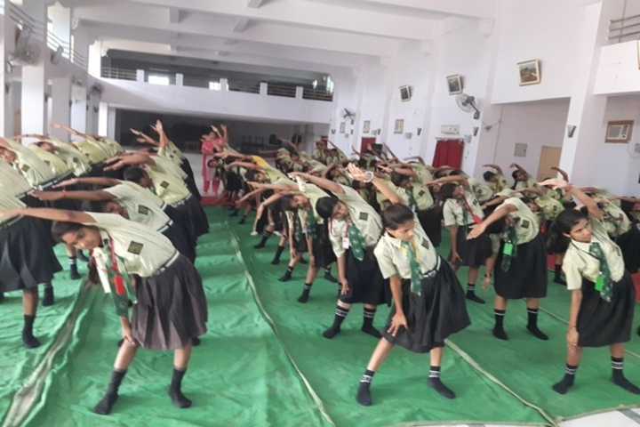 ST Dominic Savios High School-Yoga Day