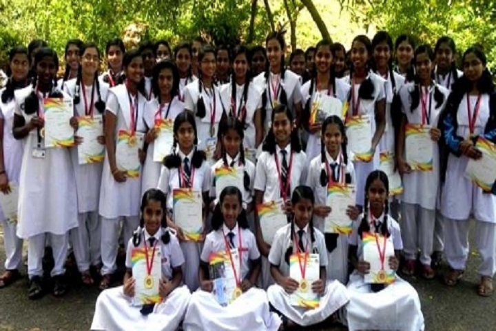 Jawahar Navodaya Vidyalaya-Students with Certificates