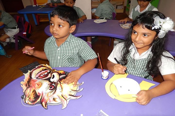 Delhi public School - Painting Activity