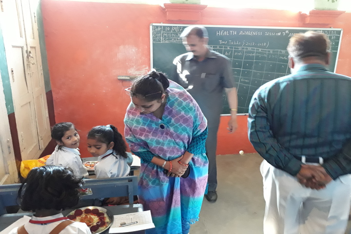 K P Public School-Food Carving Competition