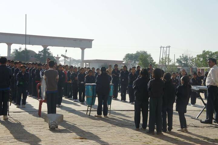 K.N.International School-Assembly View