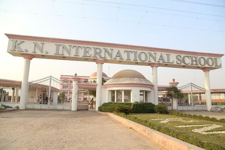 K.N.International School-School Entrance View