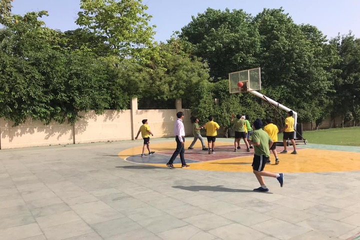 K.R.Mangalam World School-Basketball Court