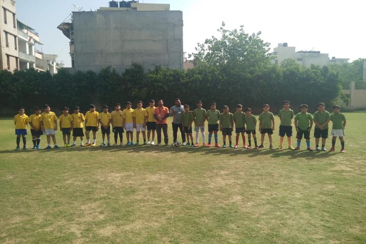 K.R.Mangalam World School-Playground View