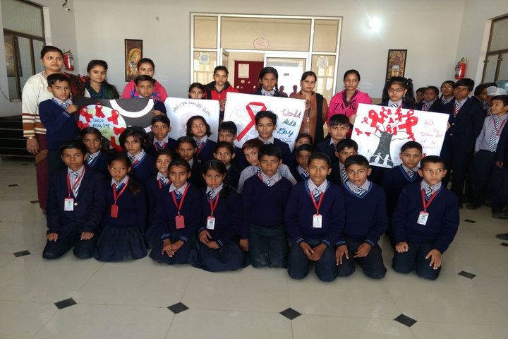 K R S D Public School-Worlds Aids Day