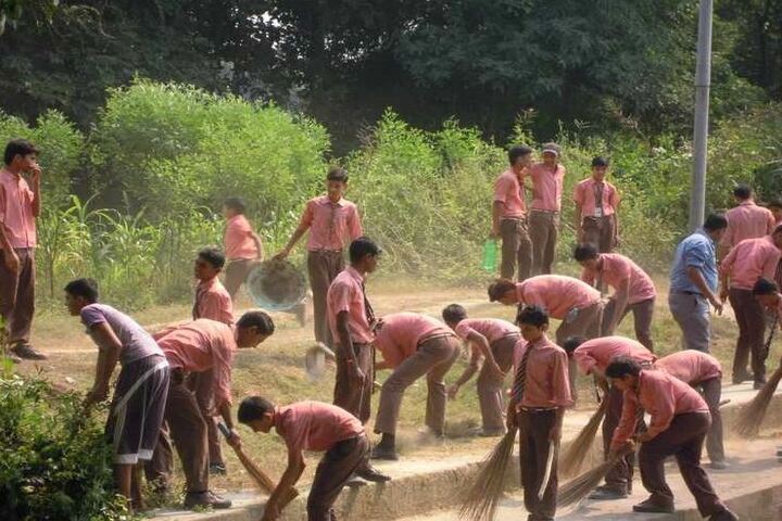 St Marys English School-Cleanliness Drive
