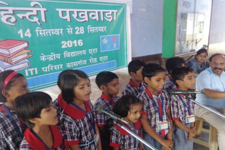 Kendriya Vidyalaya-Hindi Pakhwada