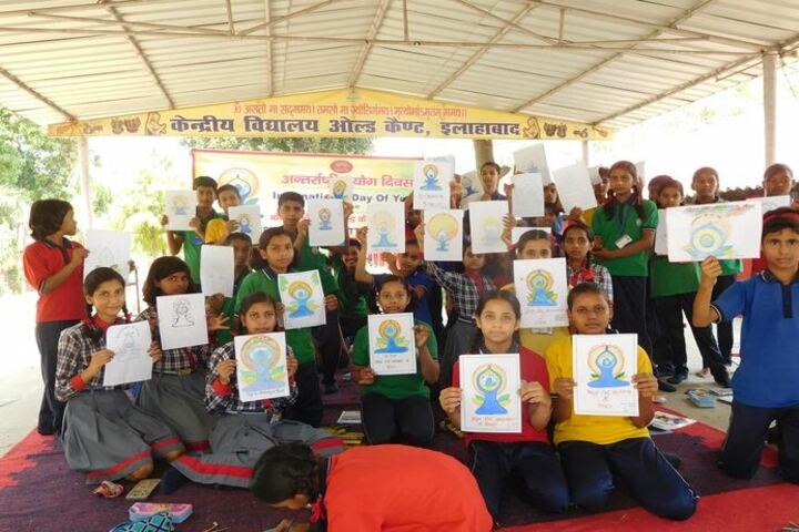 Kendriya Vidyalaya-Yoga Day Celebrations