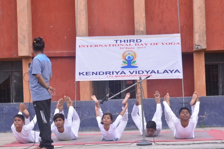 Kendriya Vidyalaya-Yoga Day