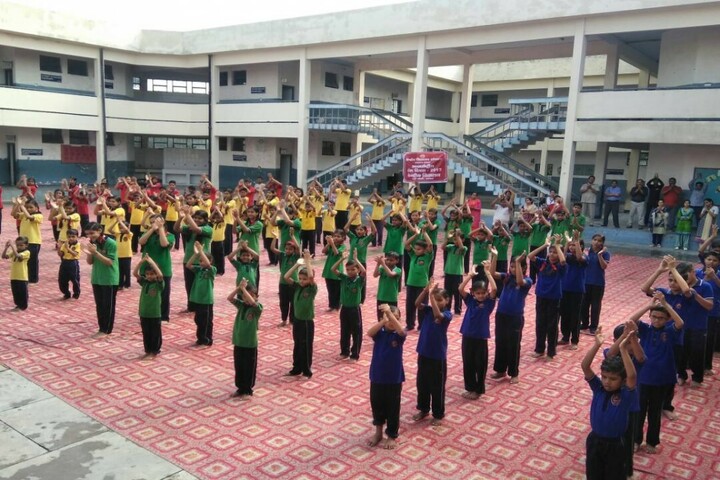 Kendriya Vidyalaya-Yoga Day