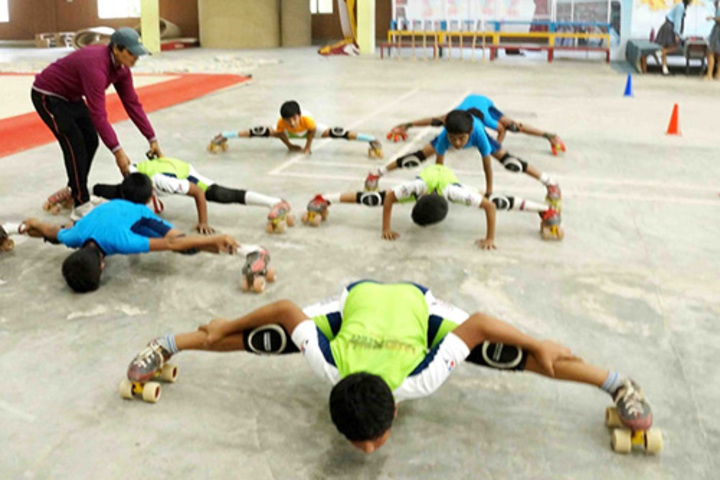 Khelgaon Public School-Skating Area