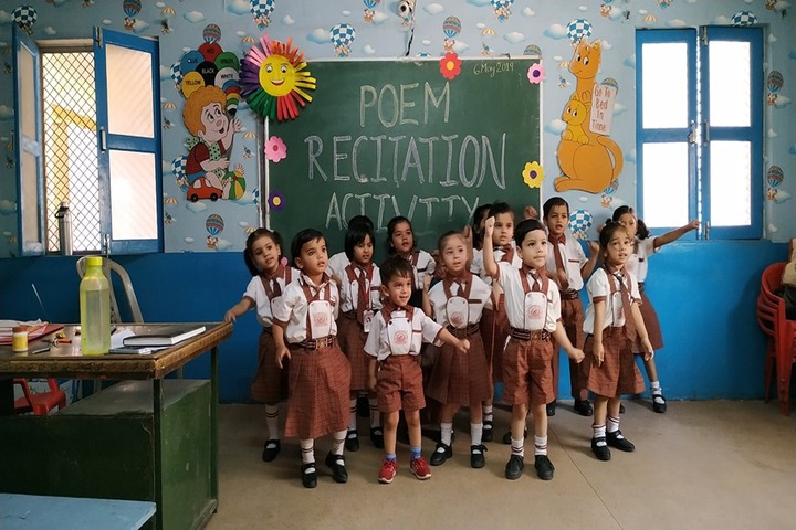 Kids Corner Happy School-Poem Recitation Activity