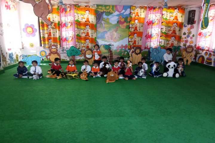 Krishna International School-Jungle Theme Activity