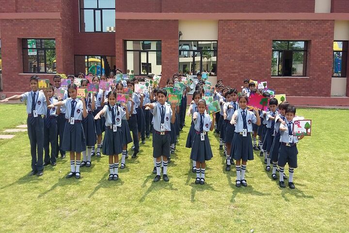Krishna International School-Tree Plantation