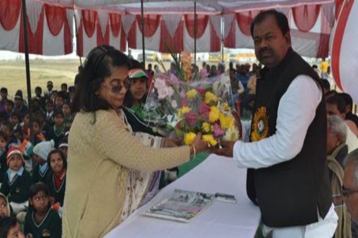 Kunwar Public School-Welcoming Cheif Guest