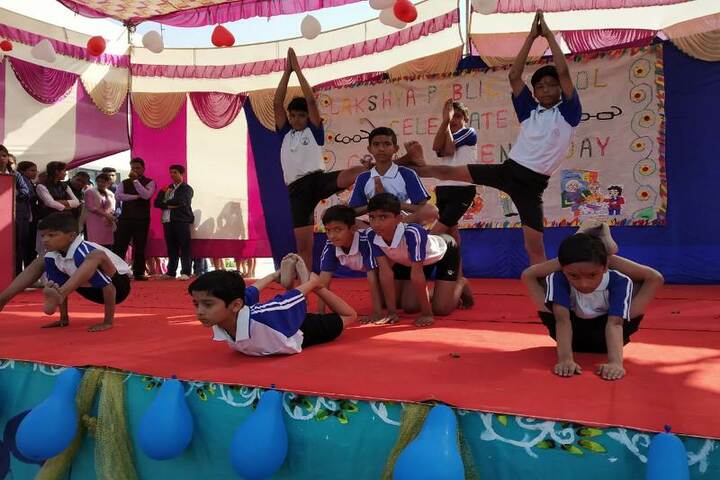 Lakshya Public School-Yoga day